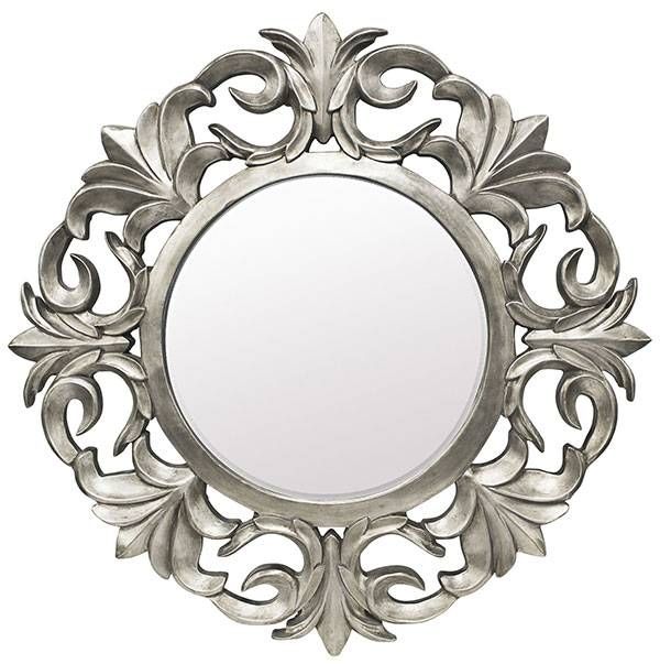 Mirrors, Custom And Ready Made With Pewter Ornate Mirrors (Photo 16 of 30)
