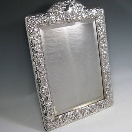 Mirrors In Antique Sterling Silver Bryan Douglas Antique Sterling Intended For Silver Bevelled Mirrors (View 17 of 20)