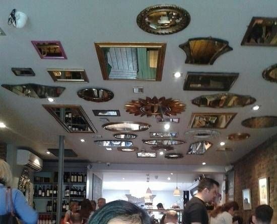 Mirrors On The Ceiling – Picture Of Blue Legume, London – Tripadvisor Intended For Ceiling Mirrors (View 13 of 20)