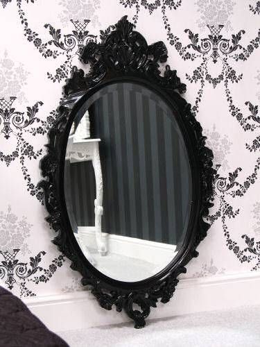 Mirrors Regarding Black Rococo Mirrors (Photo 6 of 30)