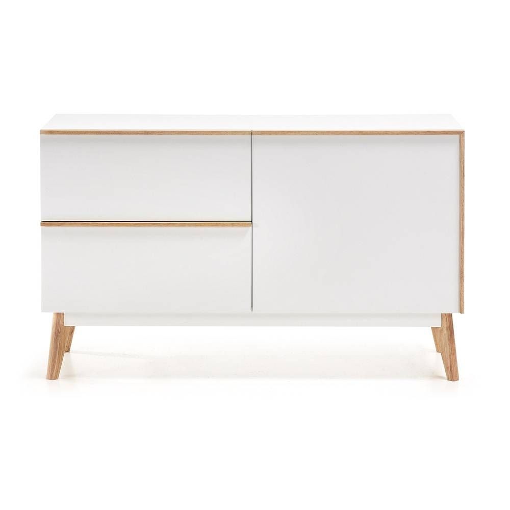 Modern Design White Wood Sideboard Giotto Within White And Wood Sideboard (Photo 19 of 20)