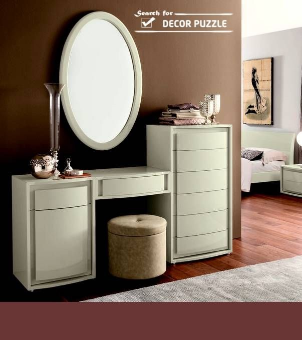Modern Dressing Table With Mirror | Home Improvement Ideas In Contemporary Dressing Table Mirrors (View 6 of 20)