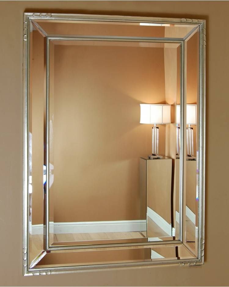 Montallegro Mirror Silver Edged Venetian Glass Mirror Pertaining To Venetian Bevelled Mirrors (View 10 of 20)