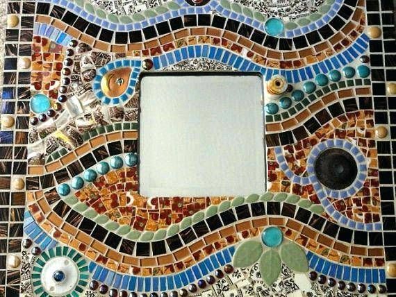 Mosaic Wall Mirror – Shopwiz Intended For Mosaic Wall Mirrors (Photo 18 of 20)