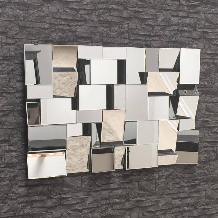 Multi Facet Mirrors | Exclusive Mirrors Intended For Modern Large Mirrors (Photo 3 of 20)