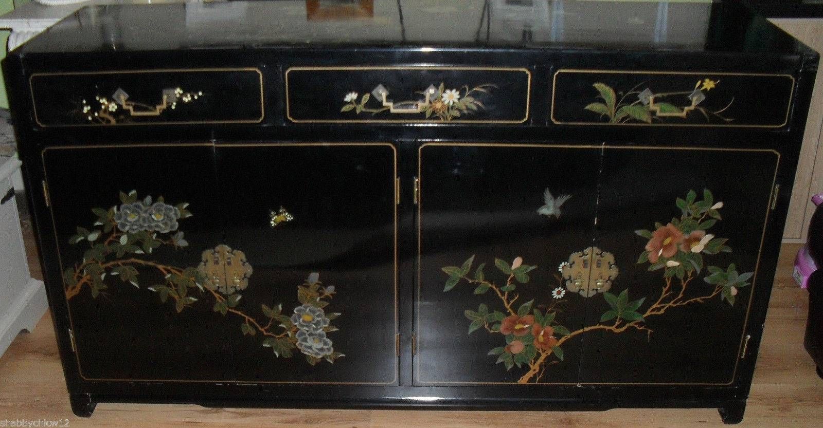 My Lovely Chinoiserie Sideboard | My Lovely Money Pit With Regard To Chinoiserie Sideboard (Photo 1 of 20)