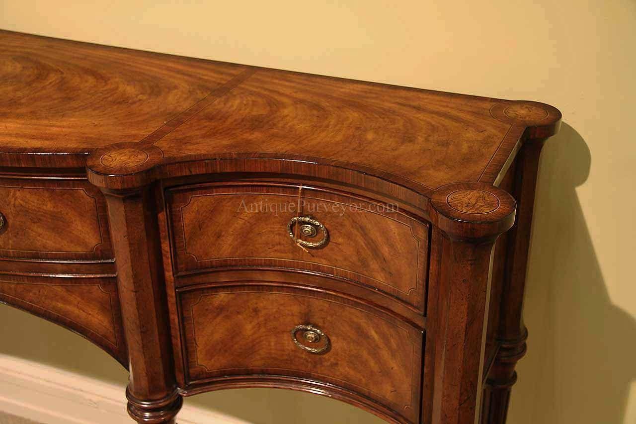 Narrow Mahogany Sideboard For Dining Room Great Console Table For Traditional Sideboard (Photo 4 of 20)