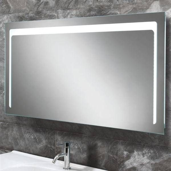 Neoteric Design Large Illuminated Bathroom Mirror Best Heated Intended For Large Illuminated Mirrors (View 29 of 30)
