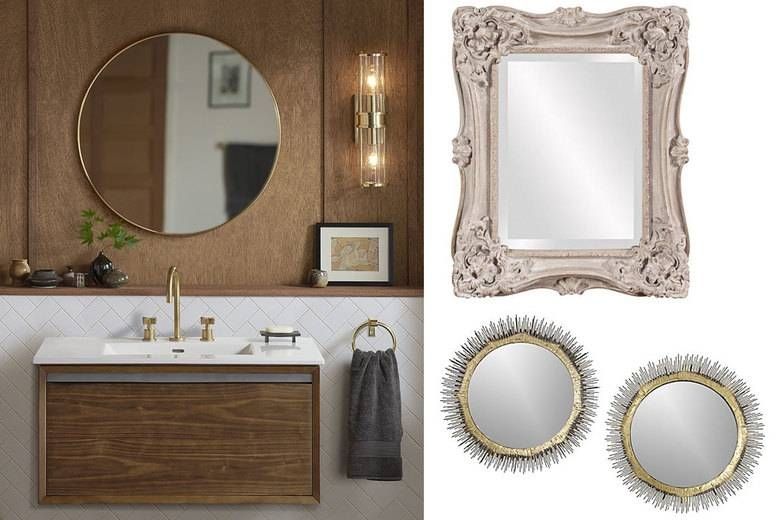 New Trend In Bathrooms: Statement Vanity Mirrors | The Seattle Times Intended For Clarendon Mirrors (View 13 of 20)