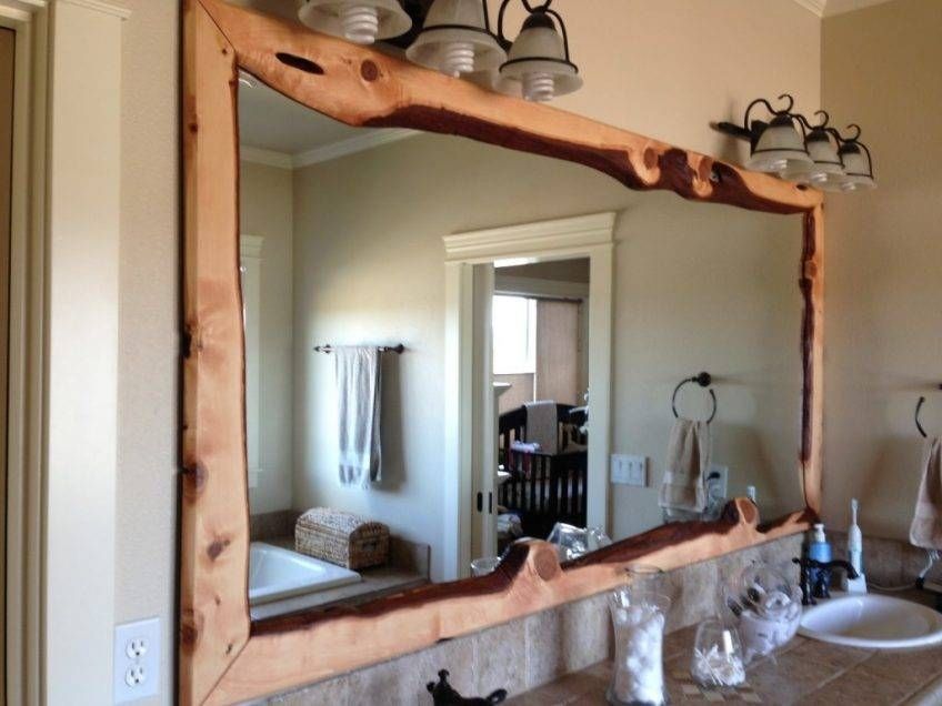 Oak Framed Bathroom Mirrors 118 Stunning Decor With Small Vanity Regarding Oak Framed Wall Mirrors (View 11 of 20)