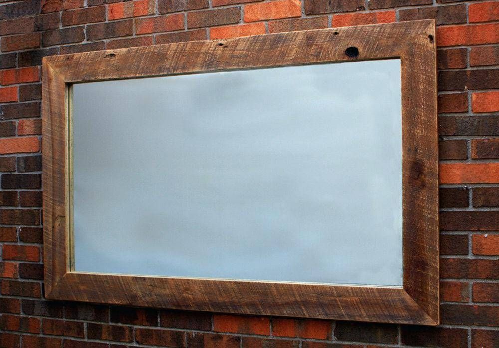 Oak Framed Mirror In Xl Sizeoak Ikea Mirrors For Sale – Shopwiz With Regard To Rustic Oak Framed Mirrors (Photo 22 of 30)