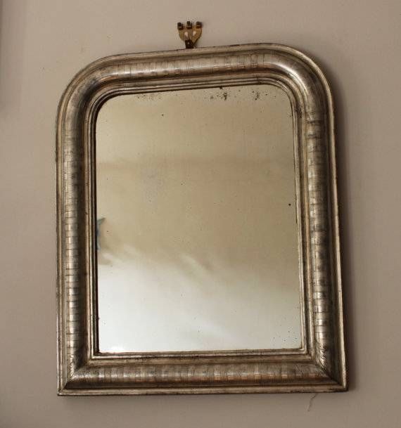 Old French Mirror Louis Philippe In Old French Mirrors (Photo 10 of 20)