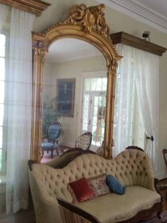 One Of The Twin Massive Mirrors And Historic Furniture Pieces In With Massive Mirrors (Photo 14 of 20)