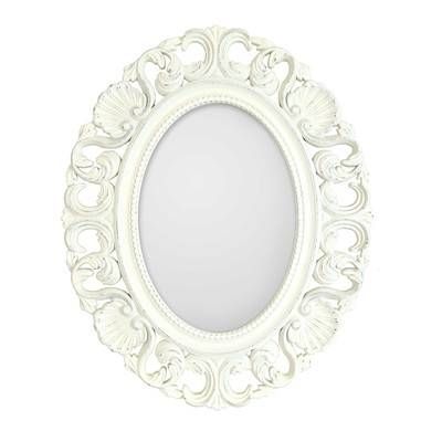 Ophelia & Co. Ornate Oval Wooden Frame Wall Mirror & Reviews | Wayfair Inside Ornate Oval Mirrors (Photo 19 of 20)