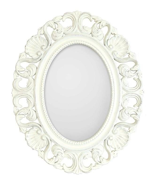 Ophelia & Co. Ornate Oval Wooden Frame Wall Mirror & Reviews | Wayfair Within Ornate Oval Mirrors (Photo 5 of 20)