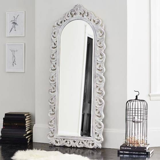 Ornate Floor Mirror | Pbteen Within Ornate Floor Mirrors (View 1 of 30)