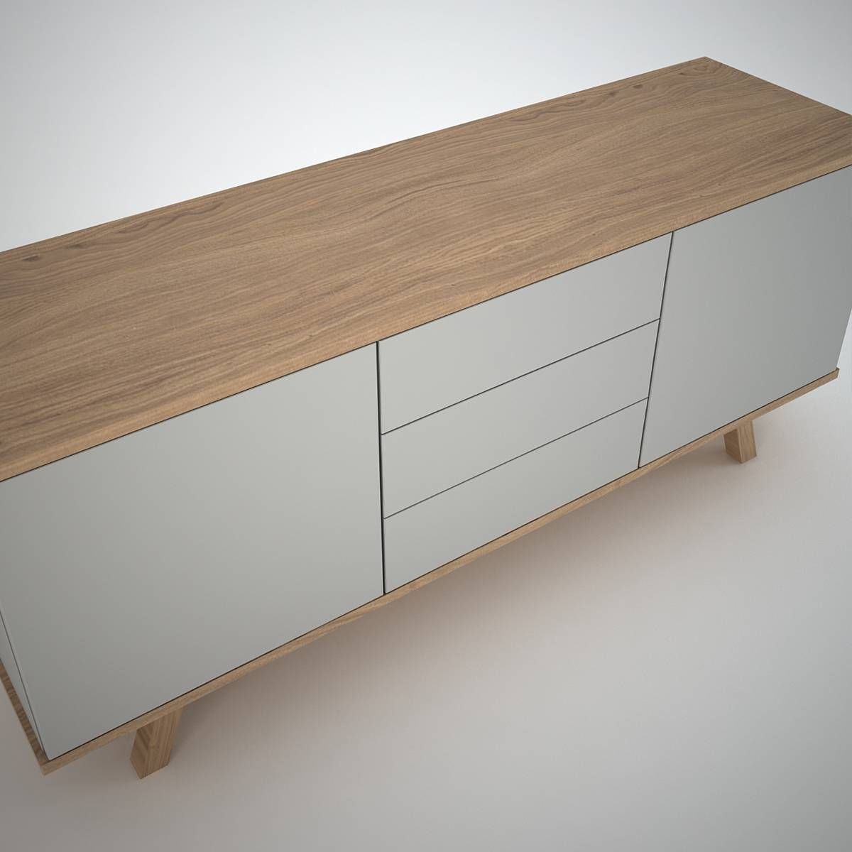 Ottawa Sideboard (2+3) Clay – Join Furniture For Contemporary Oak Sideboard (View 15 of 20)