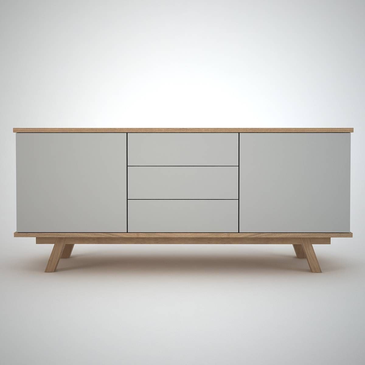 Ottawa Sideboard (2+3) Clay – Join Furniture In Contemporary Sideboard (View 6 of 20)