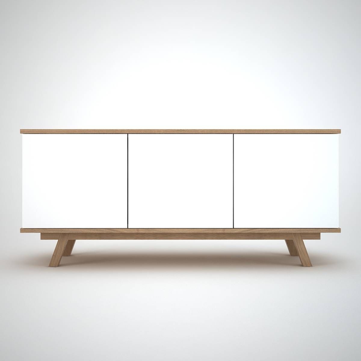 Ottawa Sideboard (3) White – Join Furniture Within White Contemporary Sideboard (Photo 14 of 20)