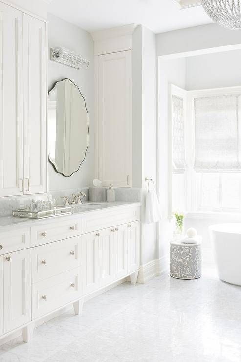 Oval Bathroom Mirrors Inside White Oval Bathroom Mirrors (Photo 20 of 20)