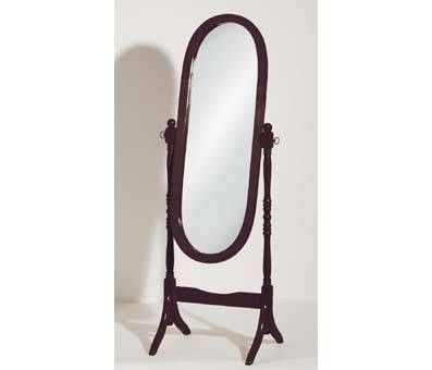 Oval Cheval Floor Standing Mirror In Mahogany 601 Furniture Regarding Oval Freestanding Mirrors (View 4 of 20)
