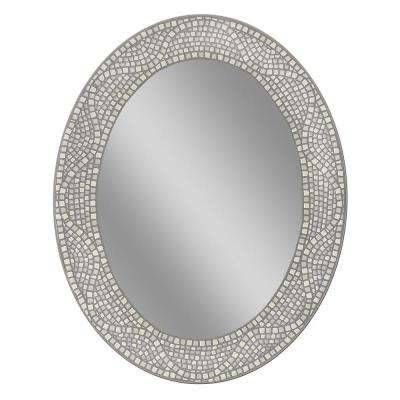 Oval – Mirrors – Wall Decor – The Home Depot Within Oval Silver Mirrors (Photo 6 of 20)
