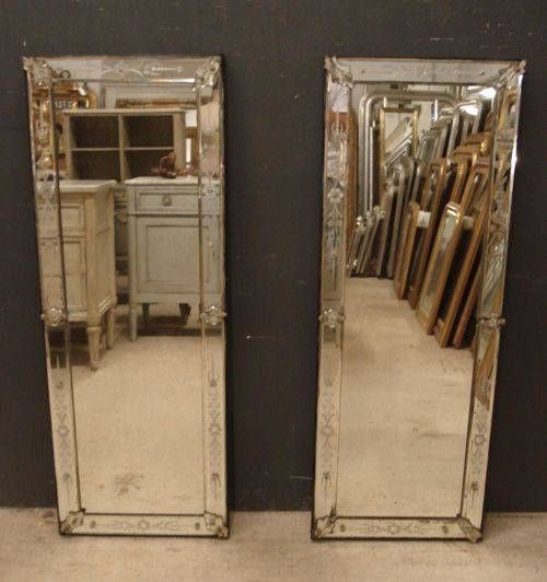 Pair Of 19th Century Antique Venetian Mirrors | 298838 Intended For Antique Venetian Mirrors (View 15 of 20)