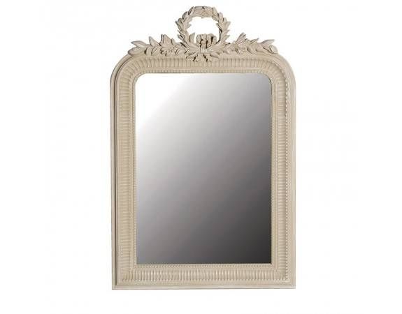 Portofino French Laurel Leaves Mirror | Carved French Wall Mirror In French Wall Mirrors (Photo 15 of 20)