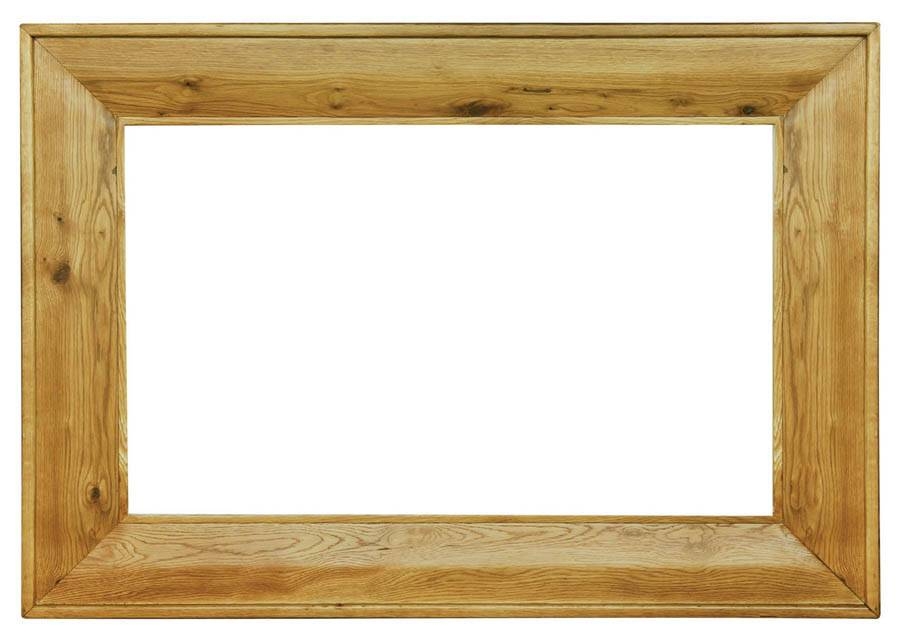 Provence Oak Large Rectangular Mirror With Large Oak Mirrors (Photo 1 of 20)