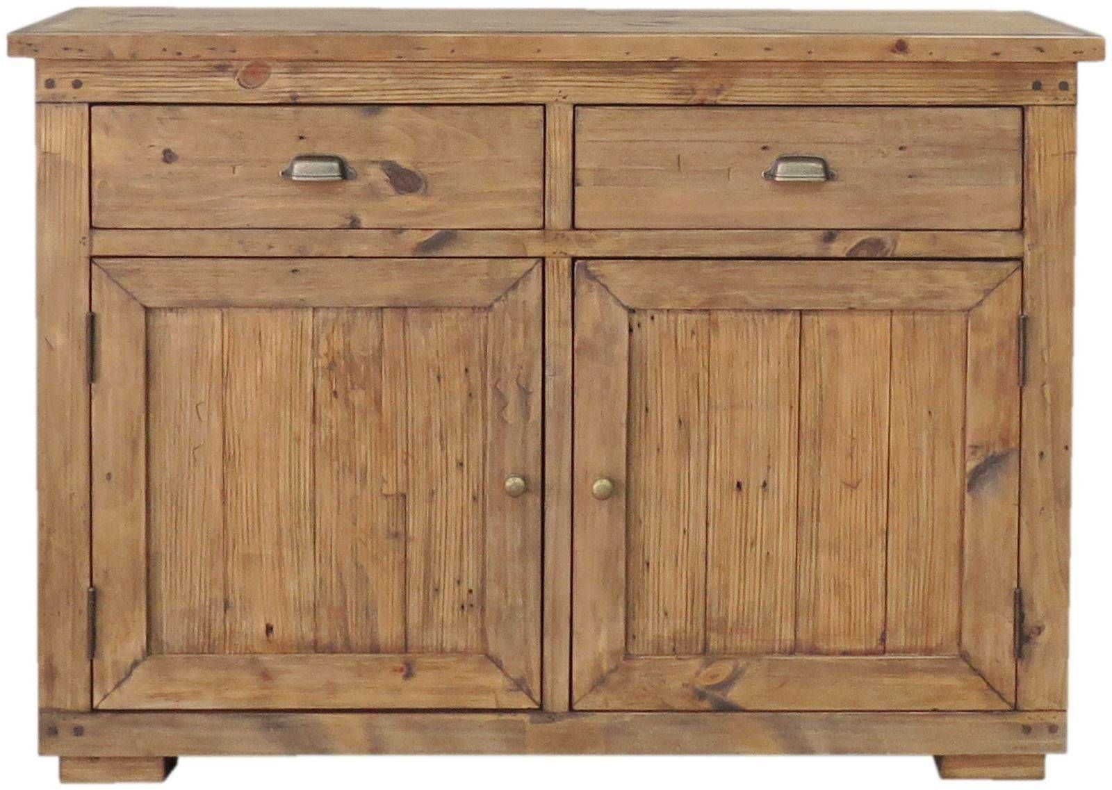 Reclaimed And Recycled Pine Small Sideboard For Tuscany Sideboard (Photo 7 of 20)