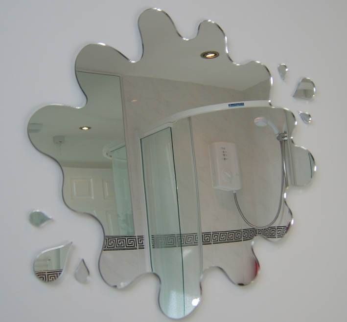 Relaxing Zone Filled With Cool Bathroom Mirrors – Bathroom Mirror In Unusual Shaped Mirrors (Photo 6 of 20)