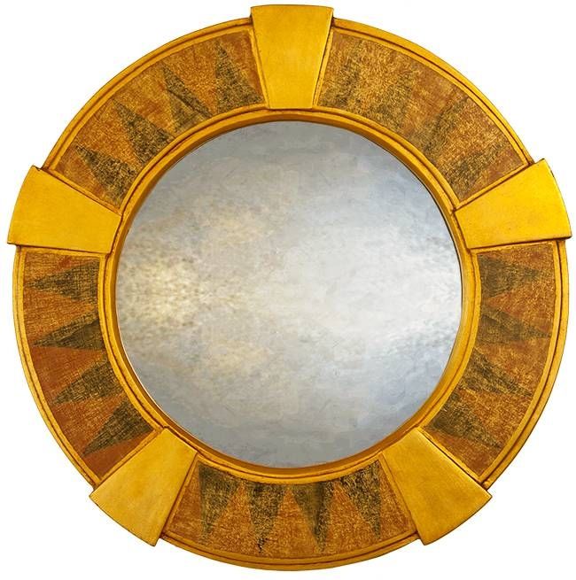 Round Art Deco Wall Mirrors Uk  Round Wall Mirror – Buy Decorative With Regard To Round Art Deco Mirrors (View 5 of 30)