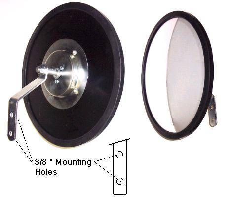 Round Convex Mirrors – Acrylic, Glass, Indoor, Outdoor. Throughout Small Convex Mirrors (Photo 15 of 20)