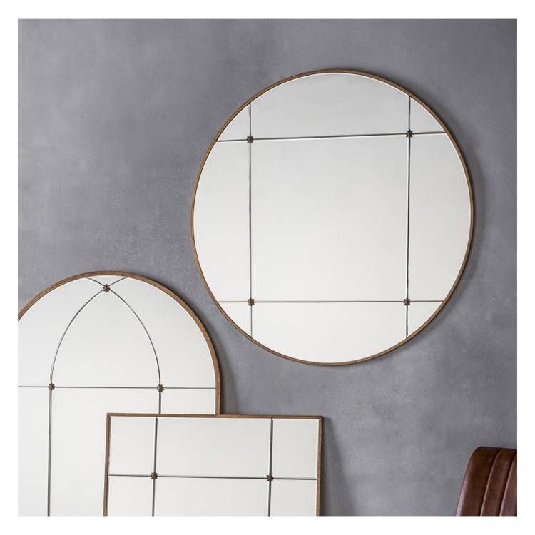 Round Mirrors | Round Wall Mirrors| Exclusive Mirrors In Round Art Deco Mirrors (Photo 13 of 30)