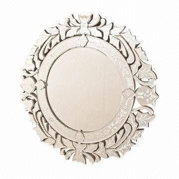 Round Venetian Mirror With Natural Finishing | Global Sources In Round Venetian Mirrors (View 7 of 30)