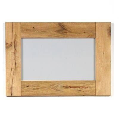 Rustic Oak Mirror – Oakfiresurrounds.co.uk With Oak Mirrors (Photo 1 of 20)