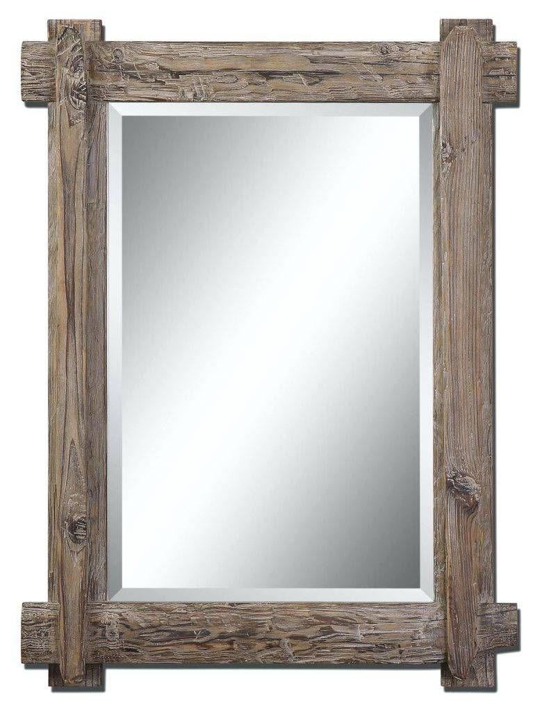 Rustic Pine Imperial Mirror Framediy Bathroom Frame Wood Framed For Rustic Oak Framed Mirrors (Photo 23 of 30)