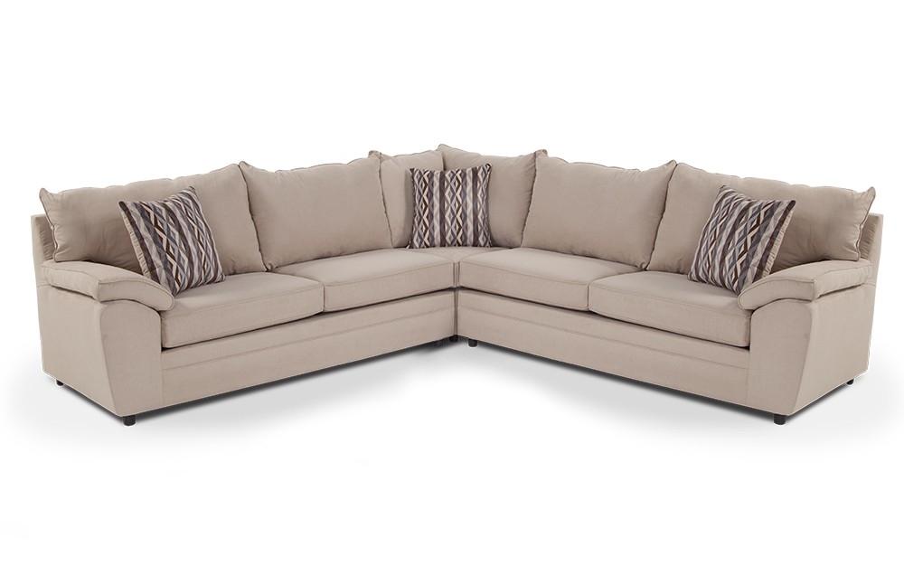 Saturn 3 Piece Sectional Bobs Discount Furniture Inside Sleeper Sectional Sofas (Photo 1 of 15)