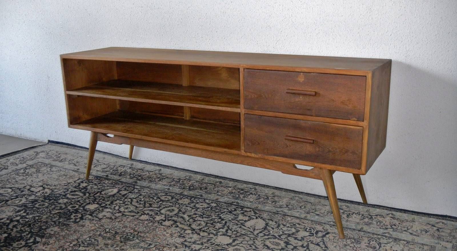 Second Charm Furniture: Vintage Sideboards | Ashley Furniture For Slim Sideboards (View 16 of 20)