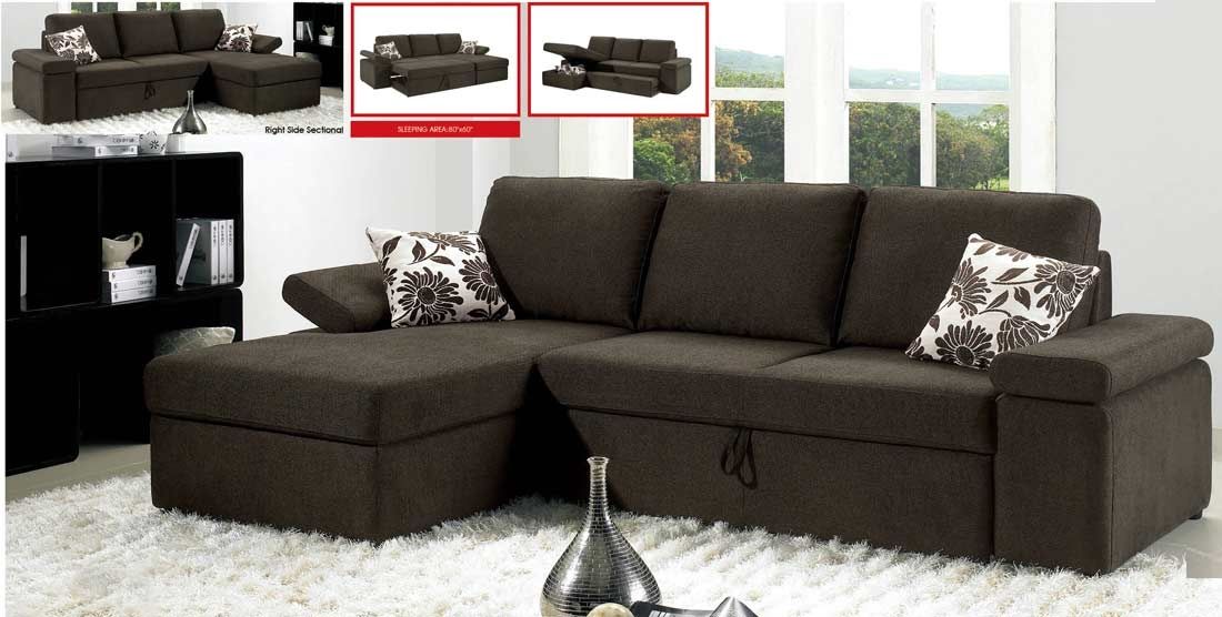 Featured Photo of Top 15 of Sectional Sofa Beds