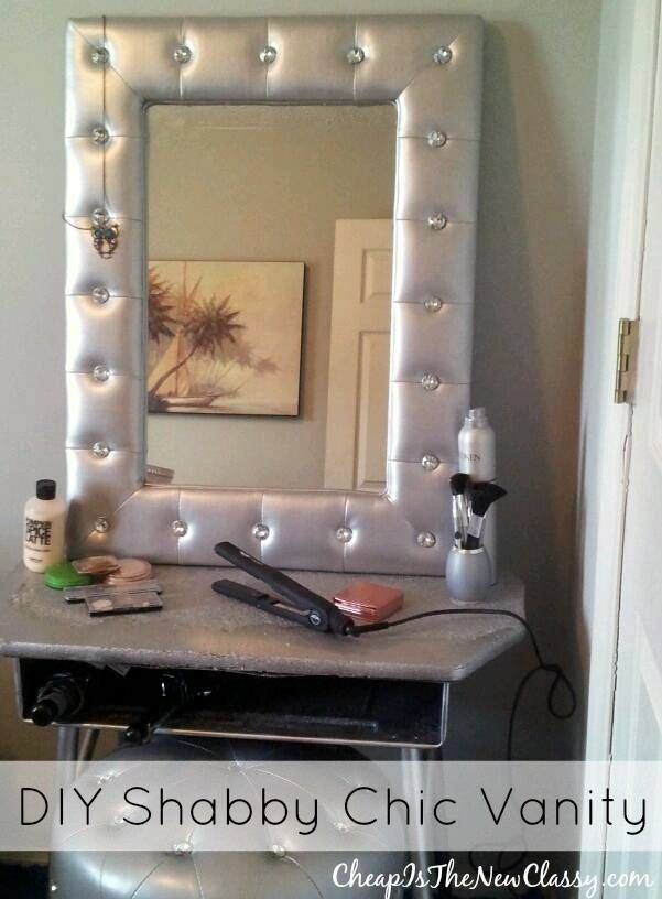 Shabby Chic Diy Vanity | Cheap Is The New Classy For Cheap Shabby Chic Mirrors (Photo 19 of 30)