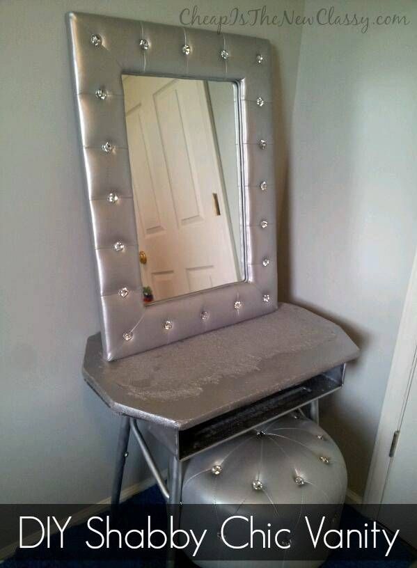 Shabby Chic Diy Vanity | Cheap Is The New Classy With Regard To Cheap Shabby Chic Mirrors (View 21 of 30)