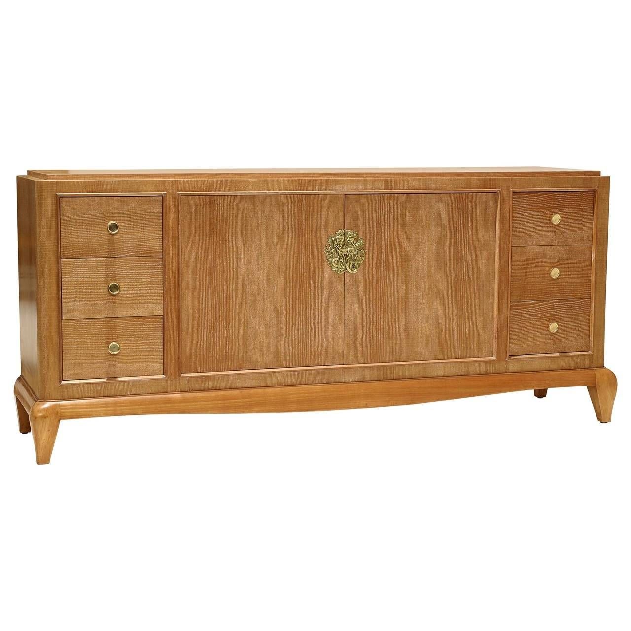 Sideboard In Limed Oak And Beechandré Arbus For Sale At 1stdibs Intended For Beech Sideboards (View 18 of 20)