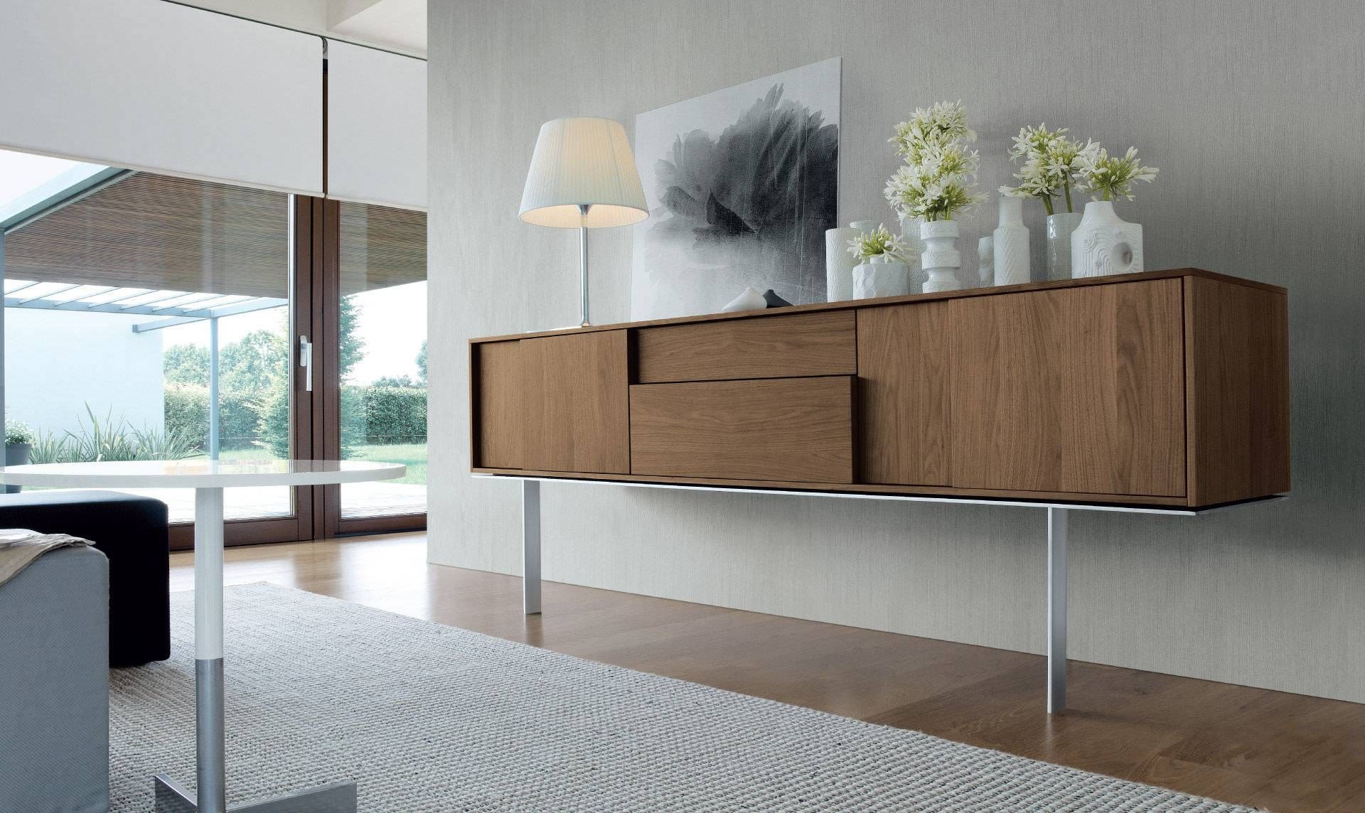 Sideboard With Long Legs / Contemporary / Wooden – Framesergio Intended For Contemporary Wood Sideboards (Photo 16 of 20)