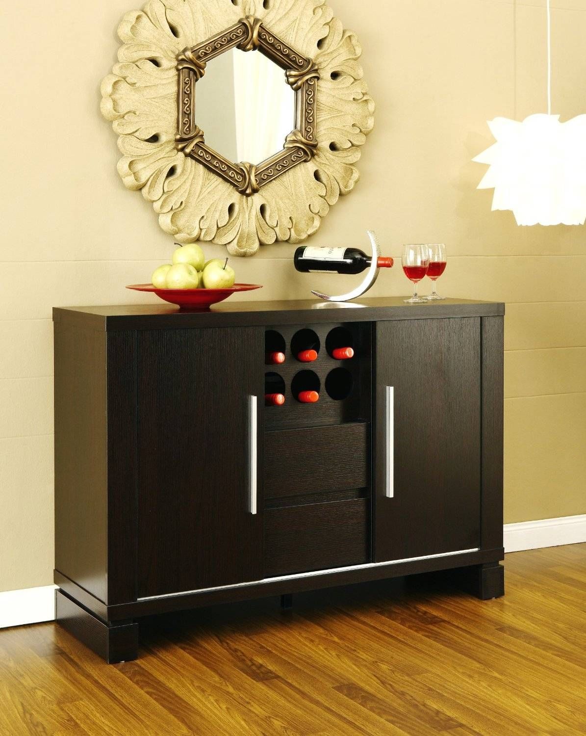 Sideboards. Amazing Buffet Credenza: Buffet Credenza Credenza Ikea With Small Black Sideboards (Photo 20 of 20)