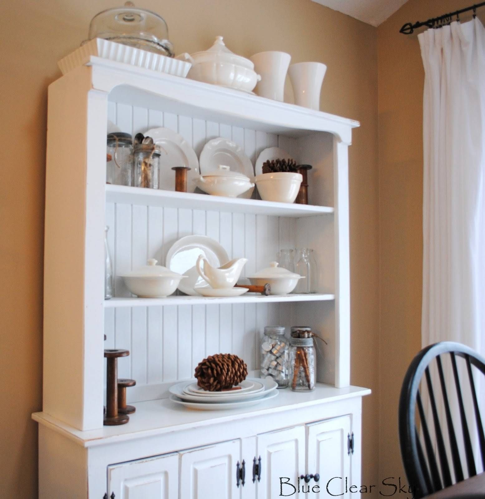 Sideboards: Awesome Cheap Kitchen Buffet Cabinet Antique Buffet Pertaining To Kitchen Sideboard White (Photo 11 of 20)
