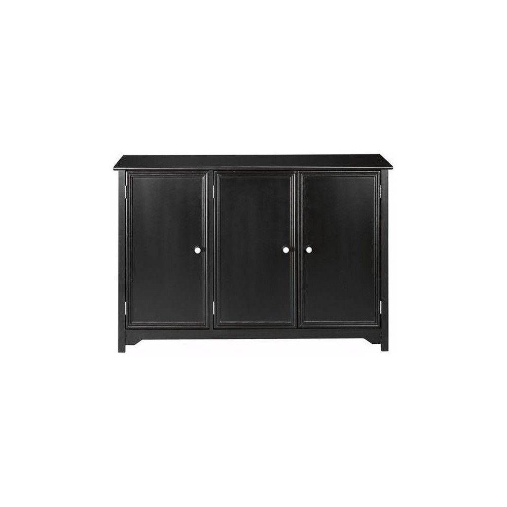 Sideboards & Buffets – Kitchen & Dining Room Furniture – The Home In Black And Silver Sideboard (View 3 of 20)