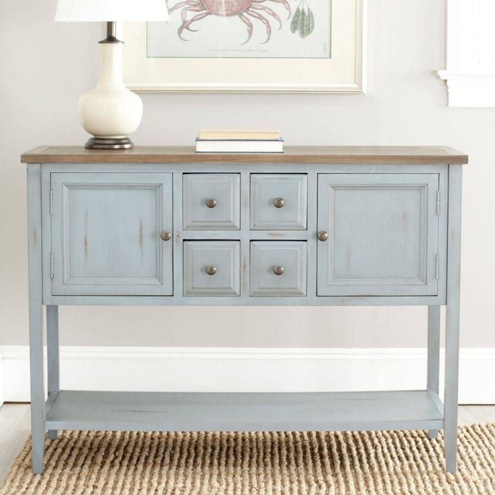 Sideboards. Extraordinary Distressed Buffet Sideboard: Distressed For Distressed Wood Sideboard (Photo 3 of 20)