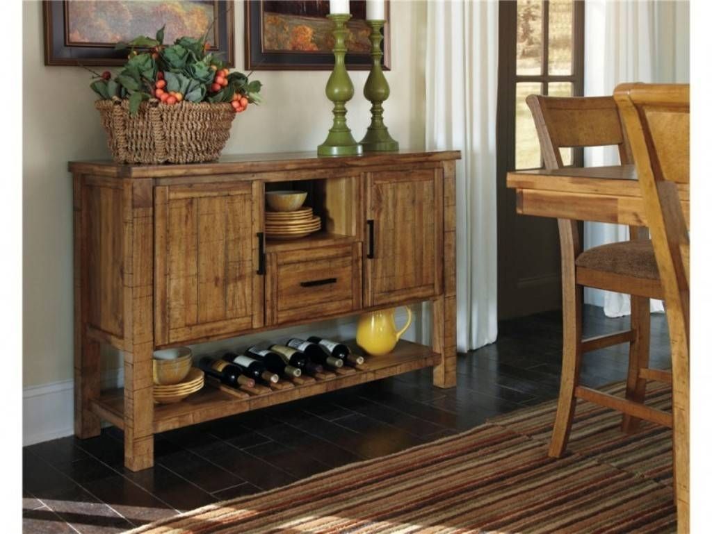 Sideboards. Inspiring Rustic Buffet Tables: Rustic Buffet Tables Pertaining To Rustic Sideboards (Photo 10 of 20)