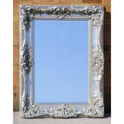 Silver Gilt Antique Style Monaco Mirror – Ayers & Graces Online Regarding Silver Gilded Mirrors (Photo 1 of 30)